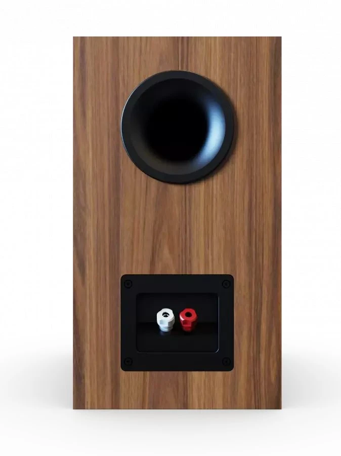 Kompiuterio kolonėlės Kolumna Elac Elac Debut, 2 juostų, laidinis, 120 W, 42 - 38000 Hz, 6 O, Juodas, Riešutmedžio
