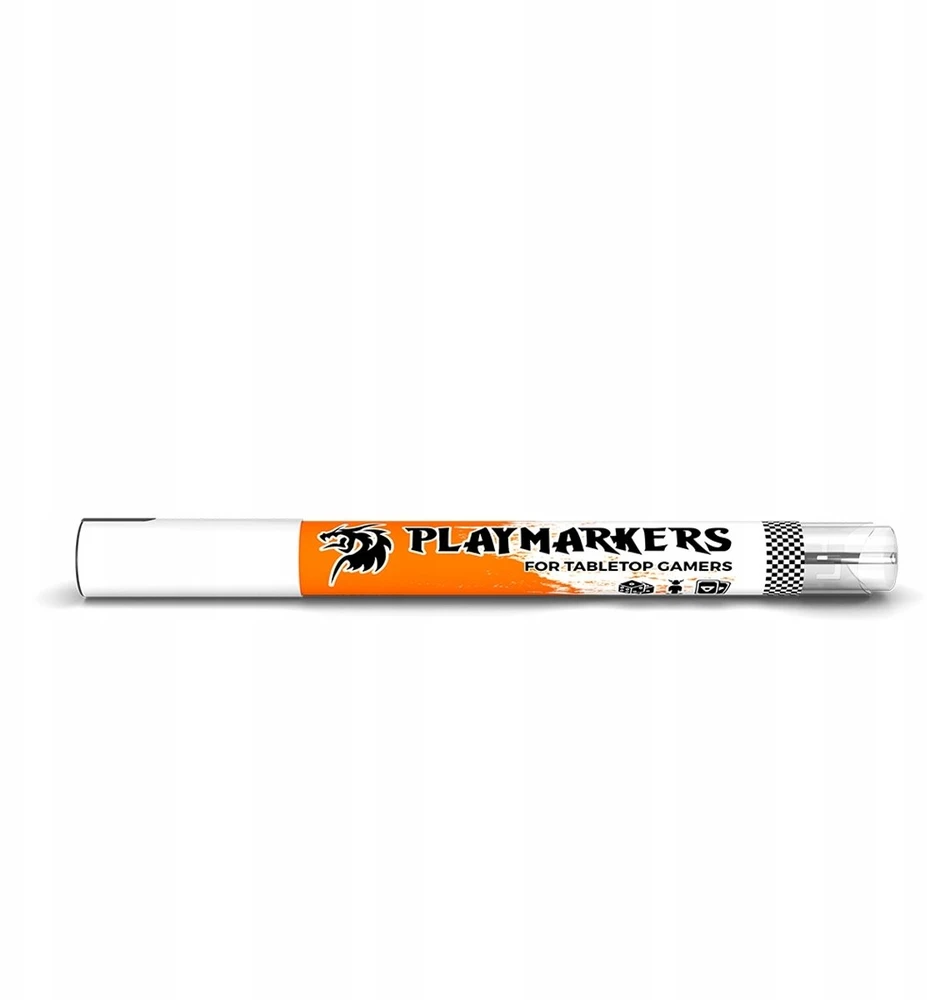AK Interactive tamsiai oranžinis akrilinis dažų žymeklis PLAYMARKER