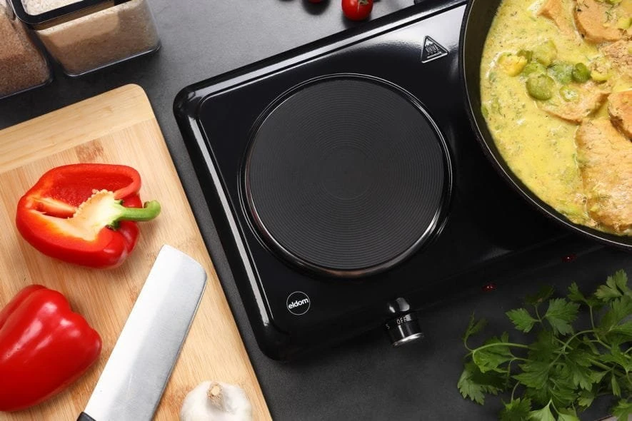ELDOM PG22 ELECTRIC DOUBLE-PLATE COOKER 2500W