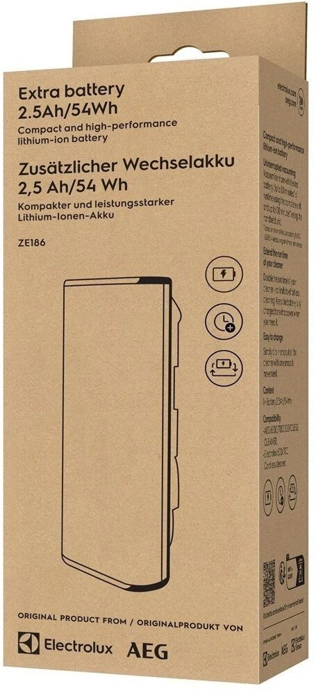 Electrolux AEG ZE186 baterija vertikaliam siurbliui