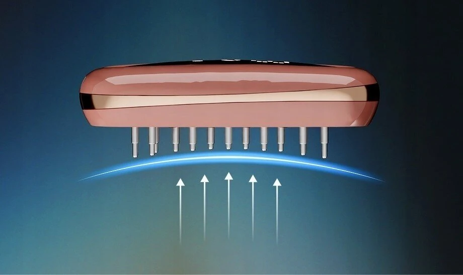 „Beautifly LaserBoost Pro RoseGold“ lazeris plaukų augimui