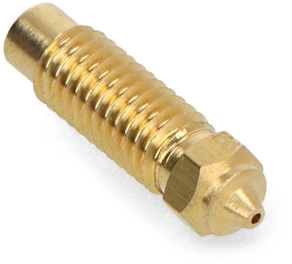 0.8 mm antgalis Elegoo Neptune 4 Plus/4 Max 3D spausdintuvams - 1.75 mm filamentas - žalvaris