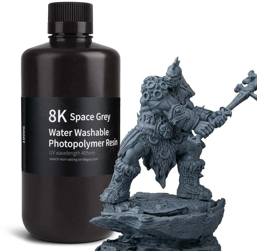 ELEGOO vandeniu plaunama 8K derva (pilka)