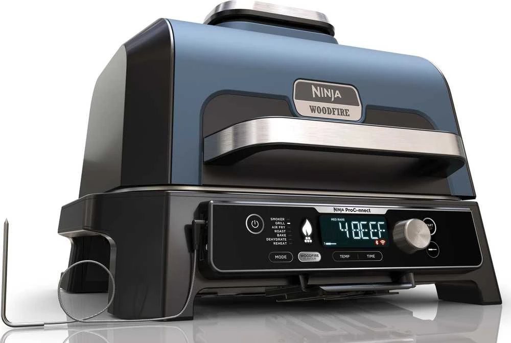 Elektrinis grilis Ninja OG901EU Woodfire Pro Connect XL