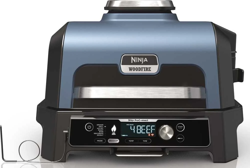 Elektrinis grilis Ninja OG901EU Woodfire Pro Connect XL