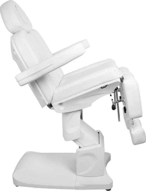 Activeshop Kosmetologinis krėslas AZZURRO 708A PEDI ELECTRIC 3 MOTOR Baltas