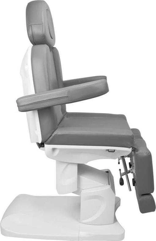 Activeshop Kosmetologinis krėslas AZZURRO 708A PEDI ELECTRIC 3 MOTOR Pilkas