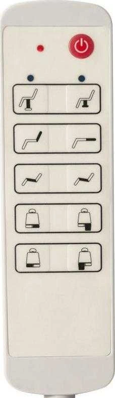 Activeshop Kosmetologinis krėslas AZZURRO 869A PEDI ELECTRIC 5 MOTOR Baltas