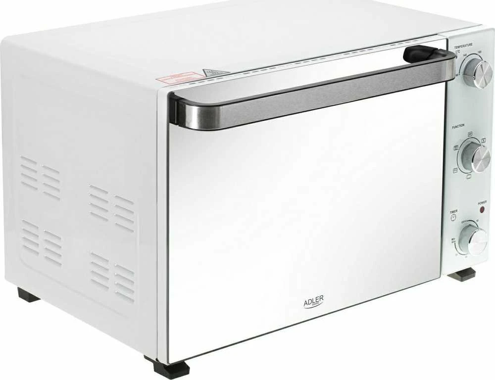 Adler Electric orkaitė | AD 6027 | 48 L | 1800 W | Baltas