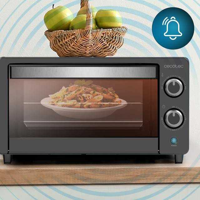 Elektrinė krosnelė Mini orkaitė Cecotec Bake&Toast 1090 juoda