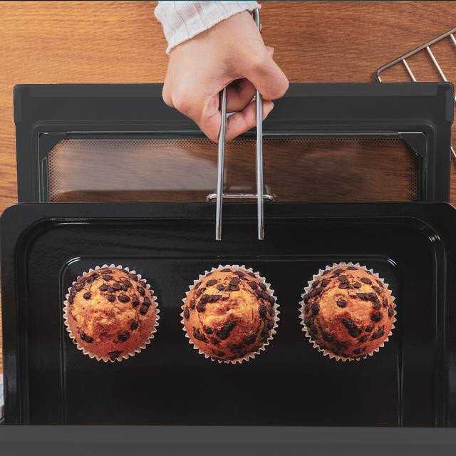 Elektrinė krosnelė Mini orkaitė Cecotec Bake&Toast 1090 juoda