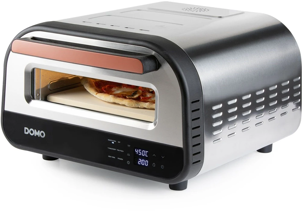 Piec do pizzy Domo DO9289PZ 1700 W sidabrinė