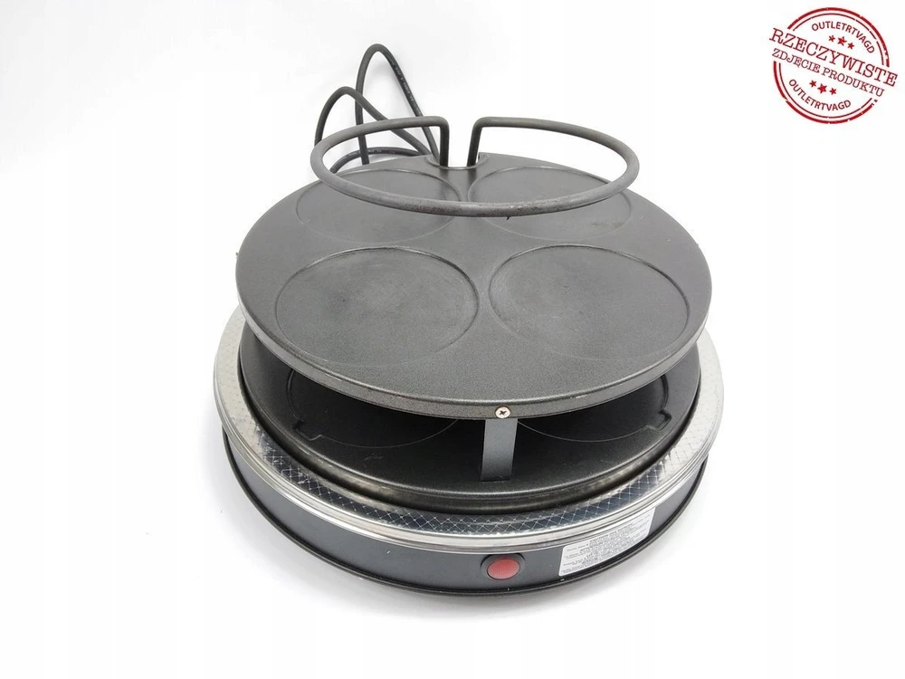 Elektrinė krosnelė EMO Emerio PO-116124 picos keptuvė / kepsninė 8 pica(os / ų) 1500 W Juoda, Oranžinė