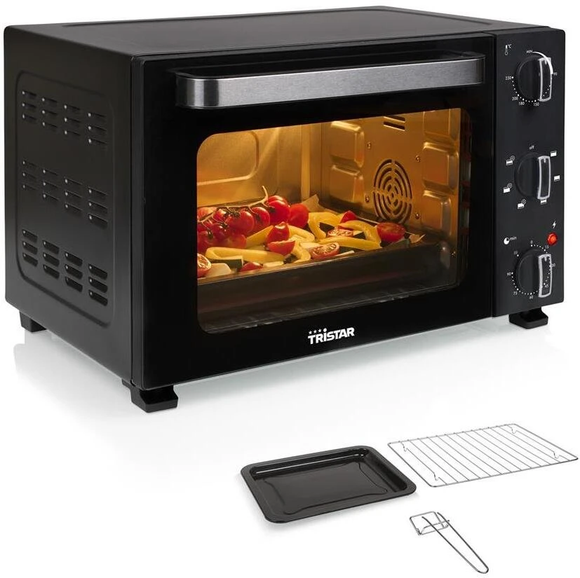 Mikrobangų krosnelė Tristar Convection orkaitė | OV-3627 | 27 L | 1500 W | Juodas