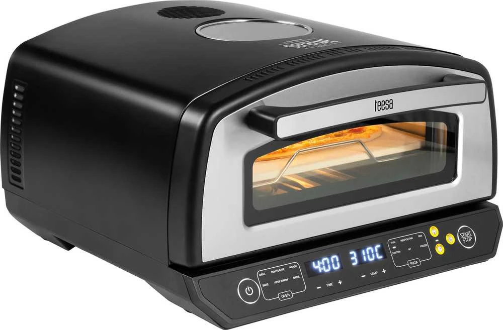 Teesa Piec Picos krosnis SUPREME ELITE 2200 W, 450 laipsnių, du kaitinimo elementai, langelis, LED, 33 cm, įvairios kepimo programos