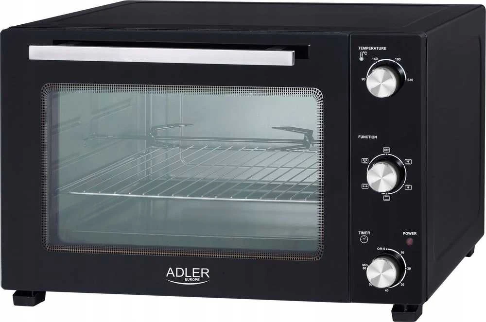 Mikrobangų krosnelė Adler Electric orkaitė | AD 6026 | 48 L | 1800 W | Juodas