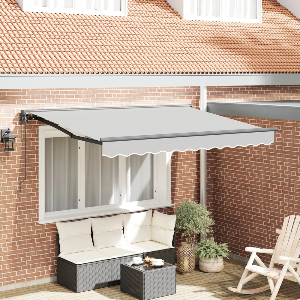 Markizės rėmas Antracito 3 x 2 m Metalas