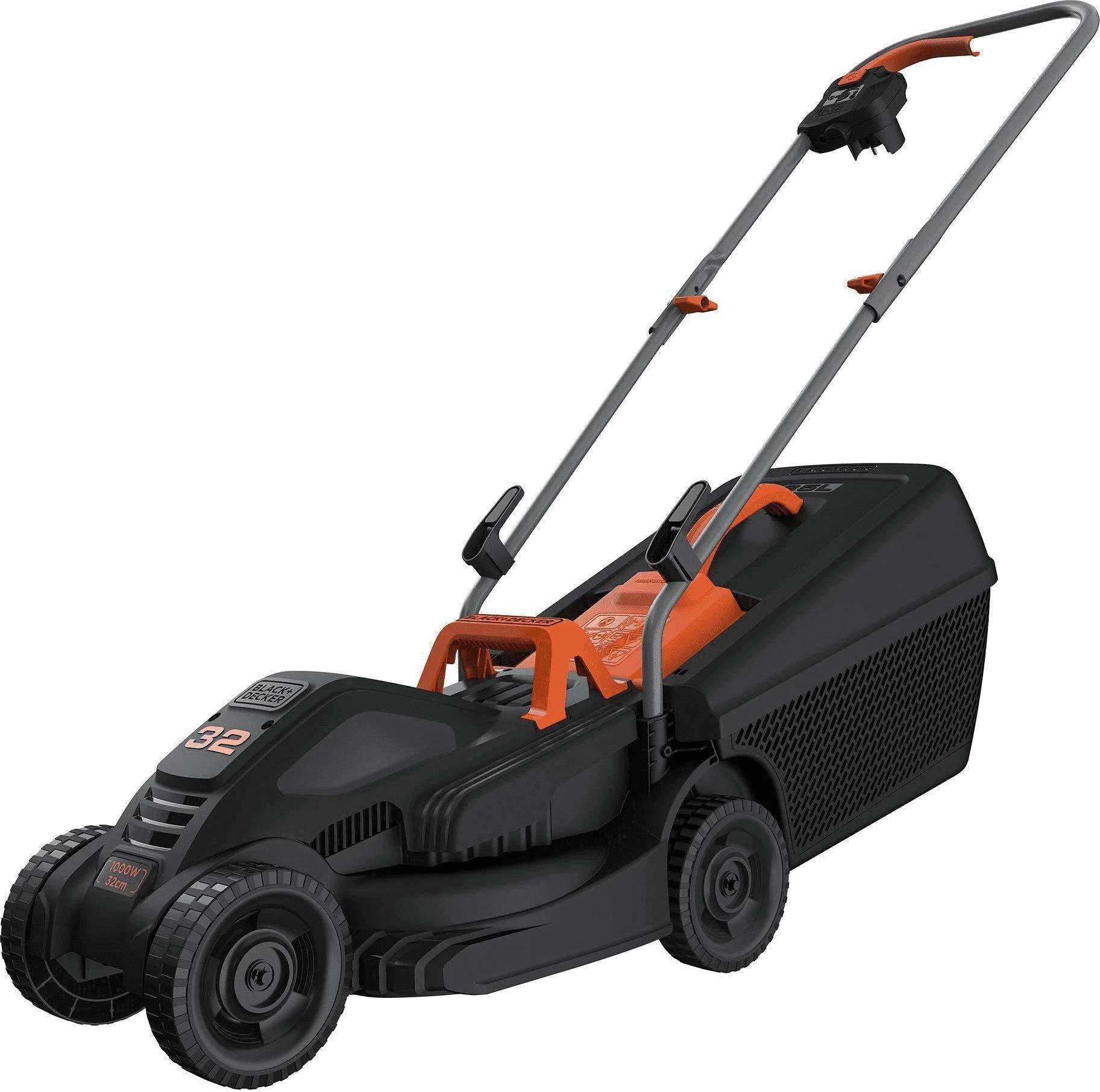 Black & Decker Elektrinė vejapjovė „Juodas & Decker“ Juodas ir DECKER BEMW351-QS, 1000 W, 32 cm
