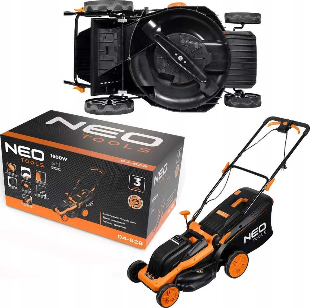 Neo Tools Vejapjovė 1600W 380 mm, kosz 45L