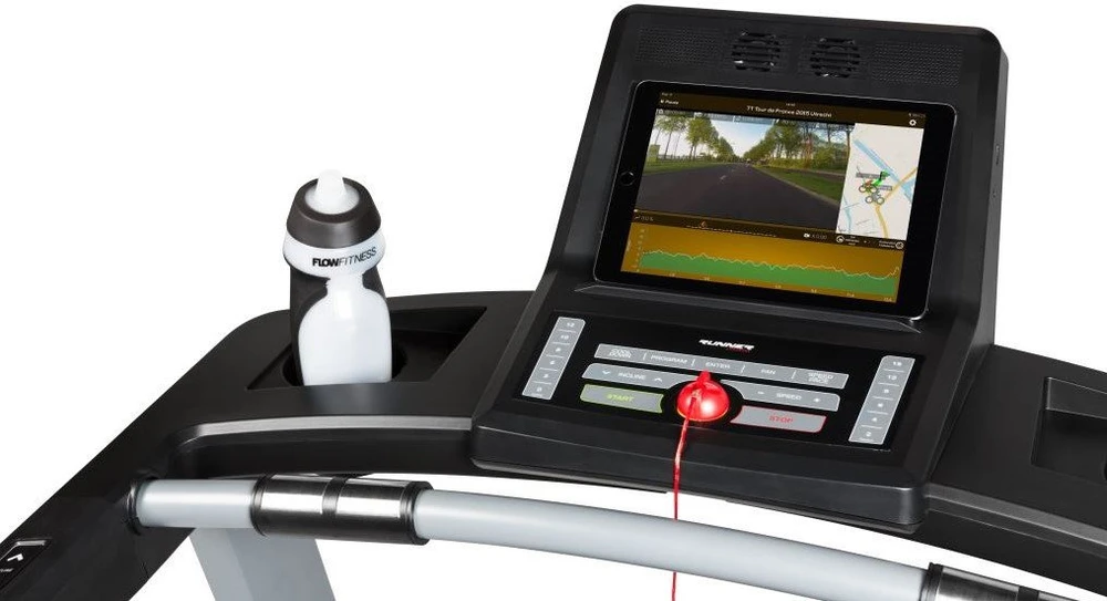 Flow Fitness DTM2000i valdymo pultas su planšetės laikikliu