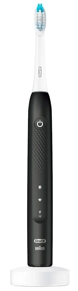 Elektrinis dantų šepetėlis Oral-B Pulsonic Slim Clean 2000, juodos spalvos