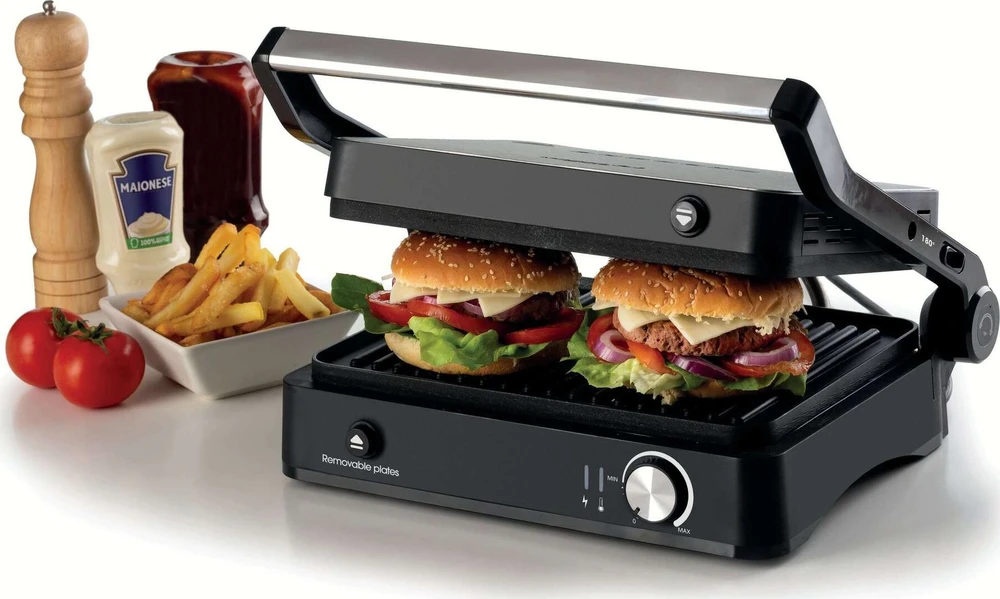 Sumuštinių keptuvas Ariete 1934 MetalGrill 3in1