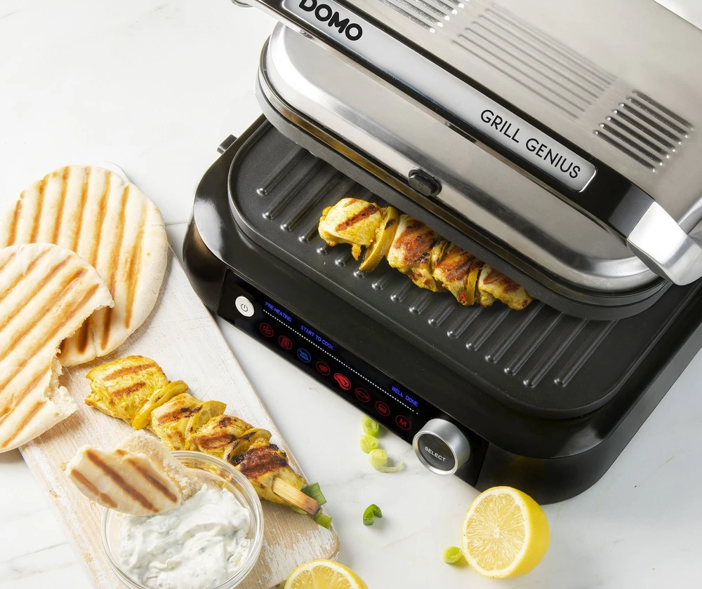DOMO DO9249G elektrinė kepsninė su prailginamomis galiomis, 2100 W