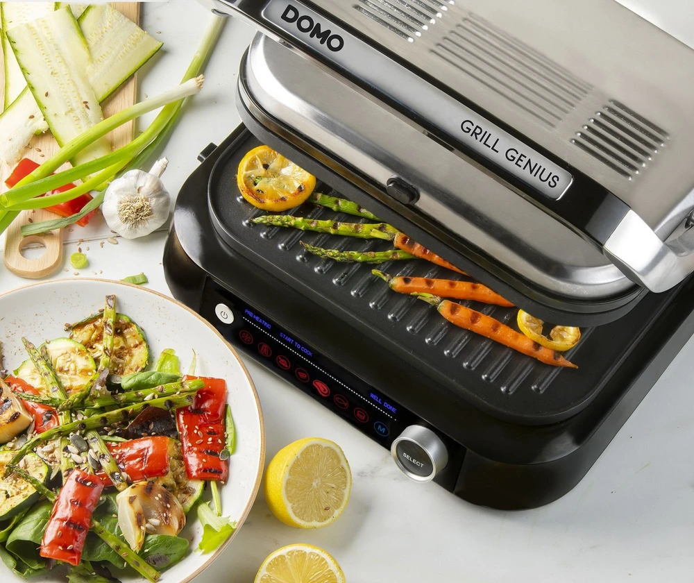 DOMO DO9249G elektrinė kepsninė su prailginamomis galiomis, 2100 W