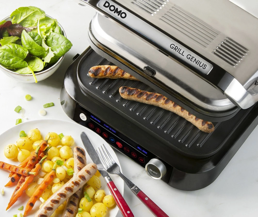 DOMO DO9249G elektrinė kepsninė su prailginamomis galiomis, 2100 W
