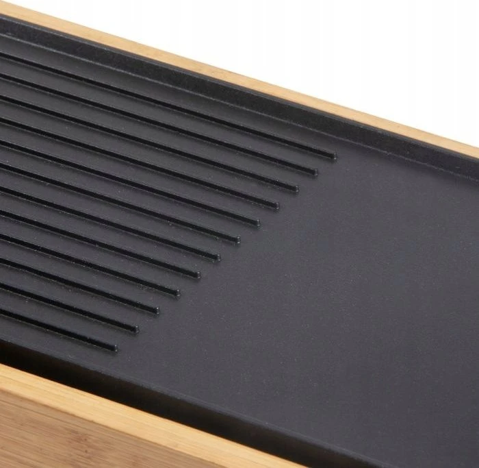 DOMO DO9270G Plancha kepsninė, bambuko stiliaus, „Just us“