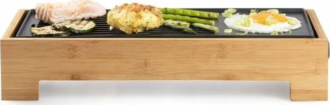 DOMO DO9270G Plancha kepsninė, bambuko stiliaus, „Just us“