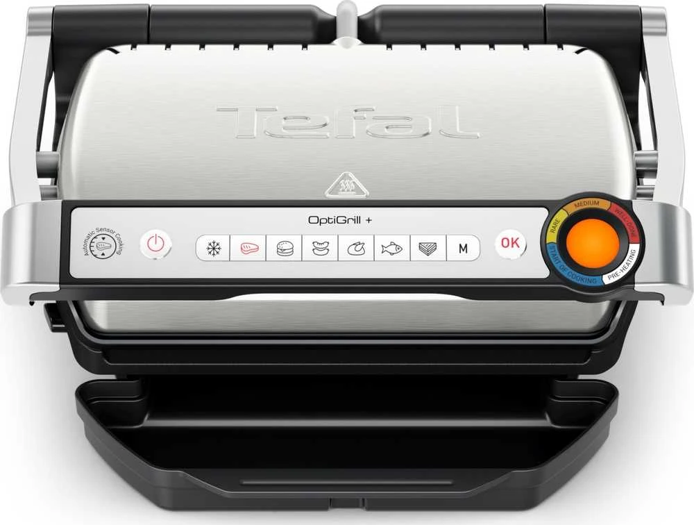 Elektrinis grilis Tefal OptiGrill+ (GC718D10) aprašymas - Prekės nuotrauka