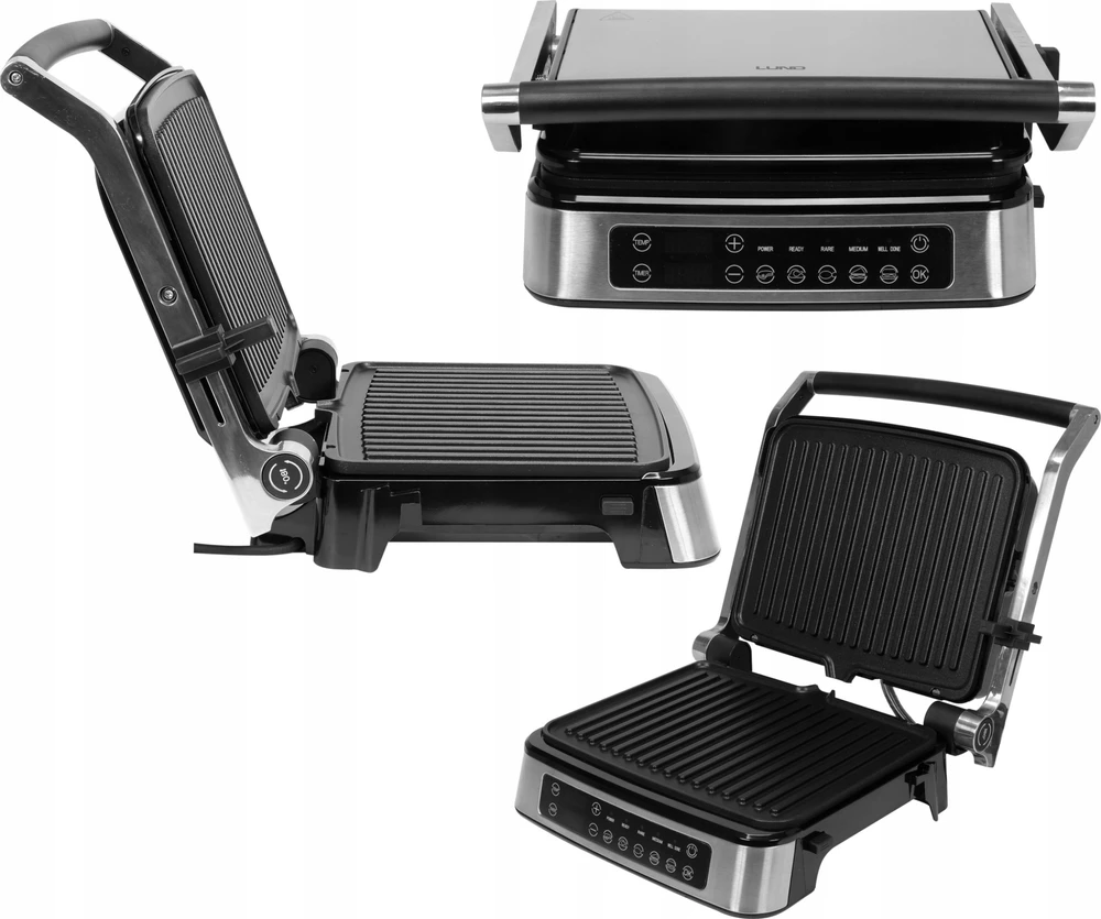 Virdulys „Toya Sa Poland“ elektrinis grilis 2000 W, LED skydelis (67450)