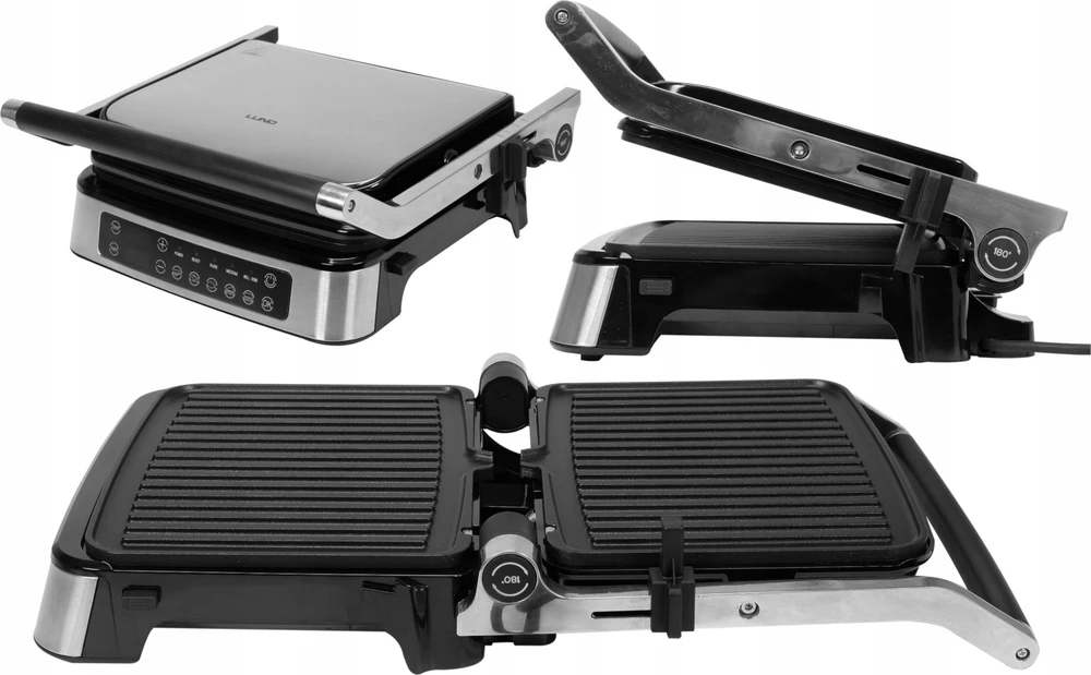 Virdulys „Toya Sa Poland“ elektrinis grilis 2000 W, LED skydelis (67450)