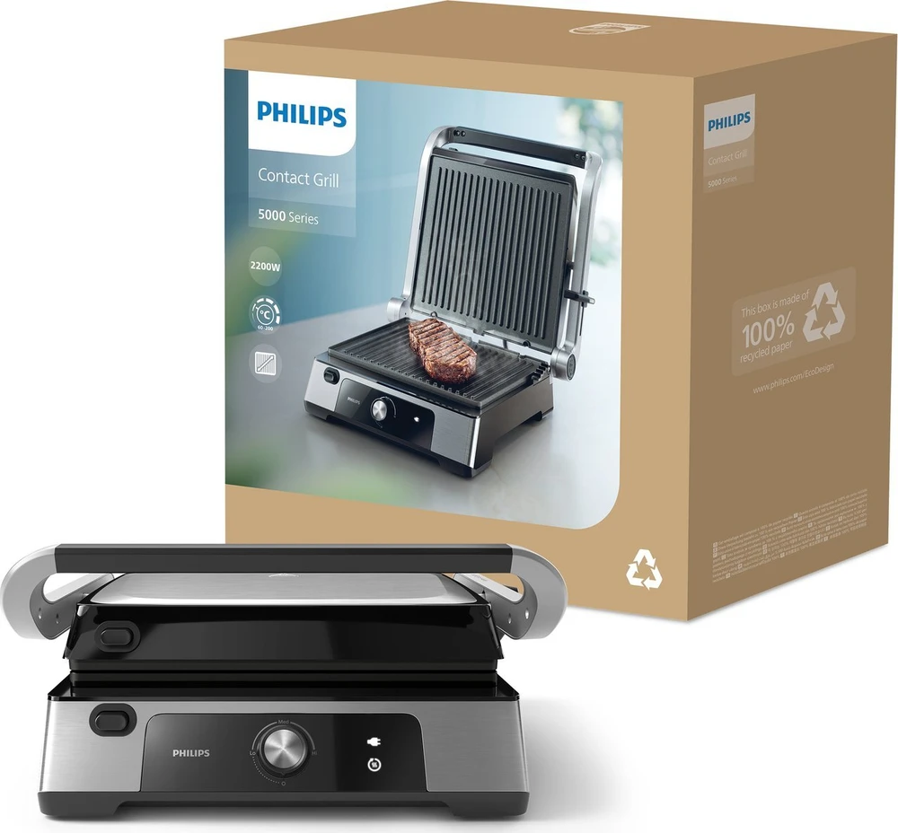 Kontaktinė kepsninė Philips 5000 series HD6301/90