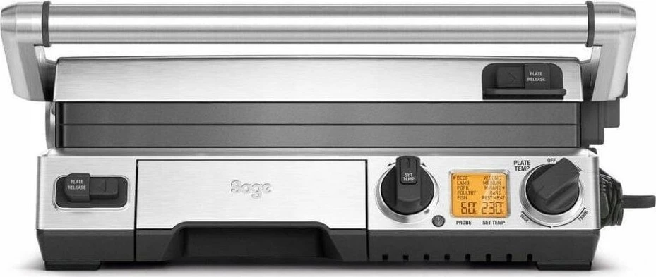 Elektrinis grilius Sage BGR820BSS Grilis Kontaktowy