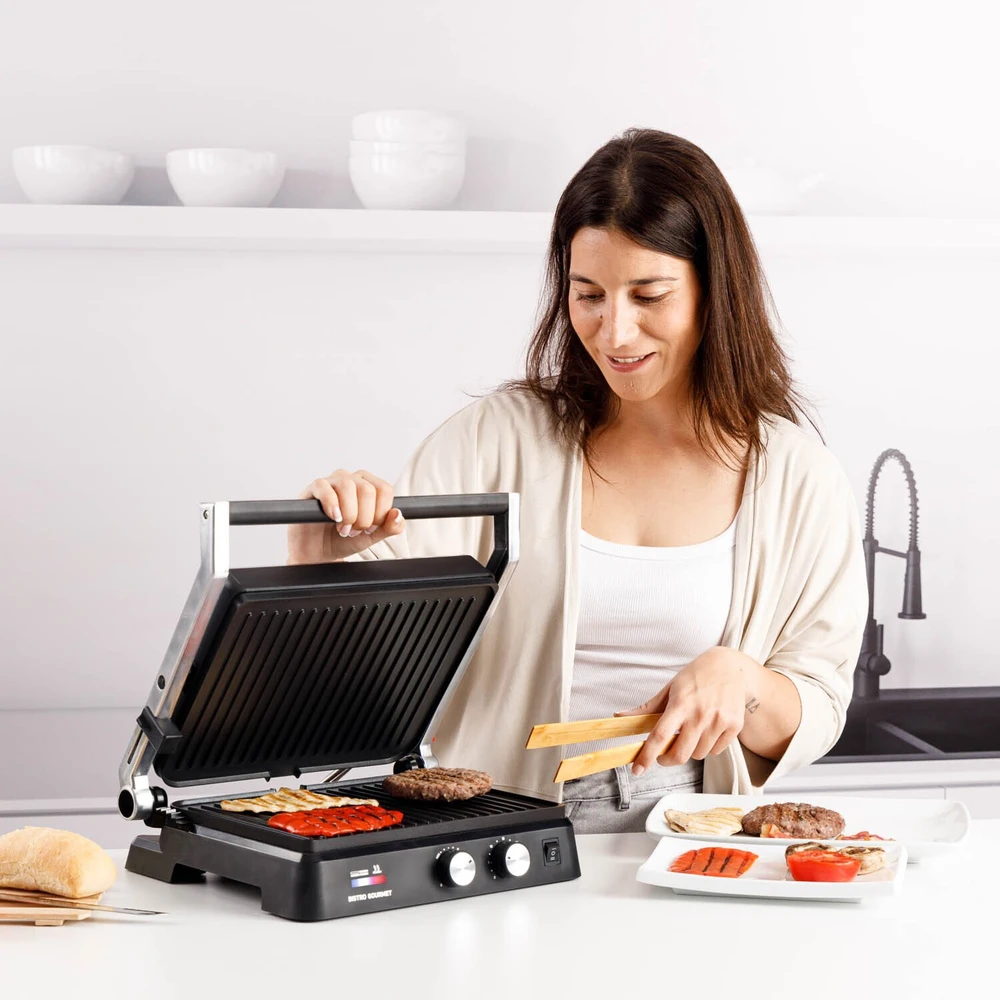 Taurus Bistro Gourmet 2600 W 2-in-1 kontaktinė grilio keptuvė