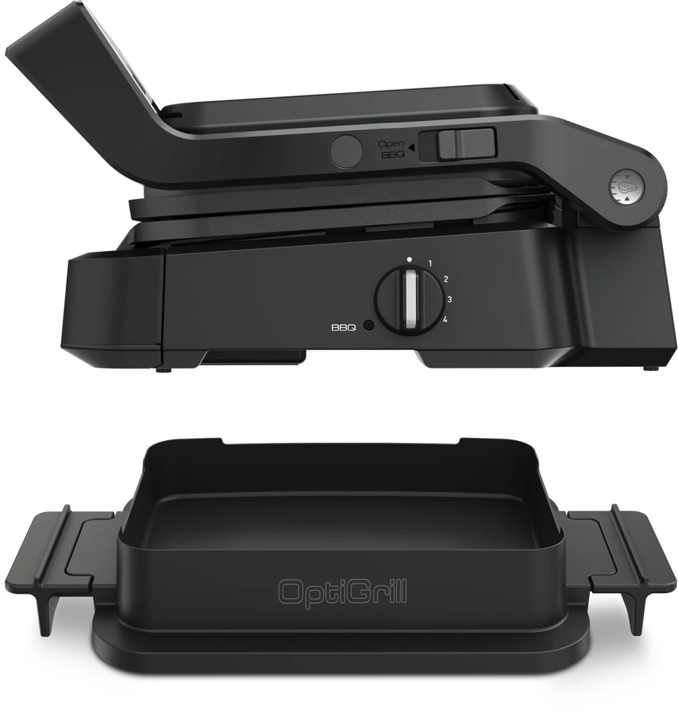 Tefal GC 7748 Optigrill 4in1 Contact Grilis juoda