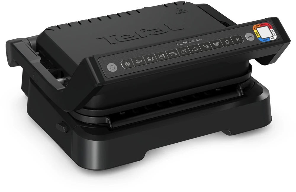Tefal GC 7748 Optigrill 4in1 Contact Grilis juoda
