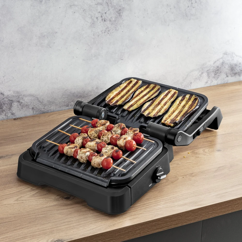 Tefal GC 7748 Optigrill 4in1 Contact Grilis juoda