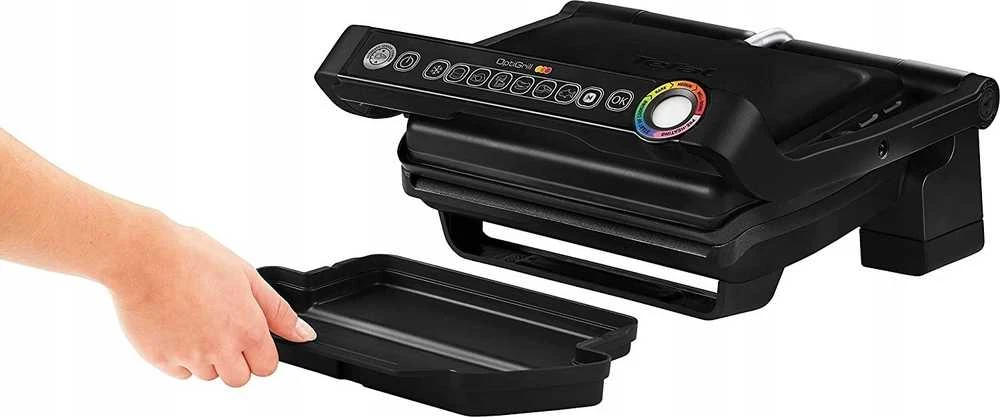 TEFAL | OptiGrill GC7058 | Contact | 2000 W | Juodas