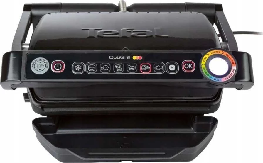 TEFAL | OptiGrill GC7058 | Contact | 2000 W | Juodas