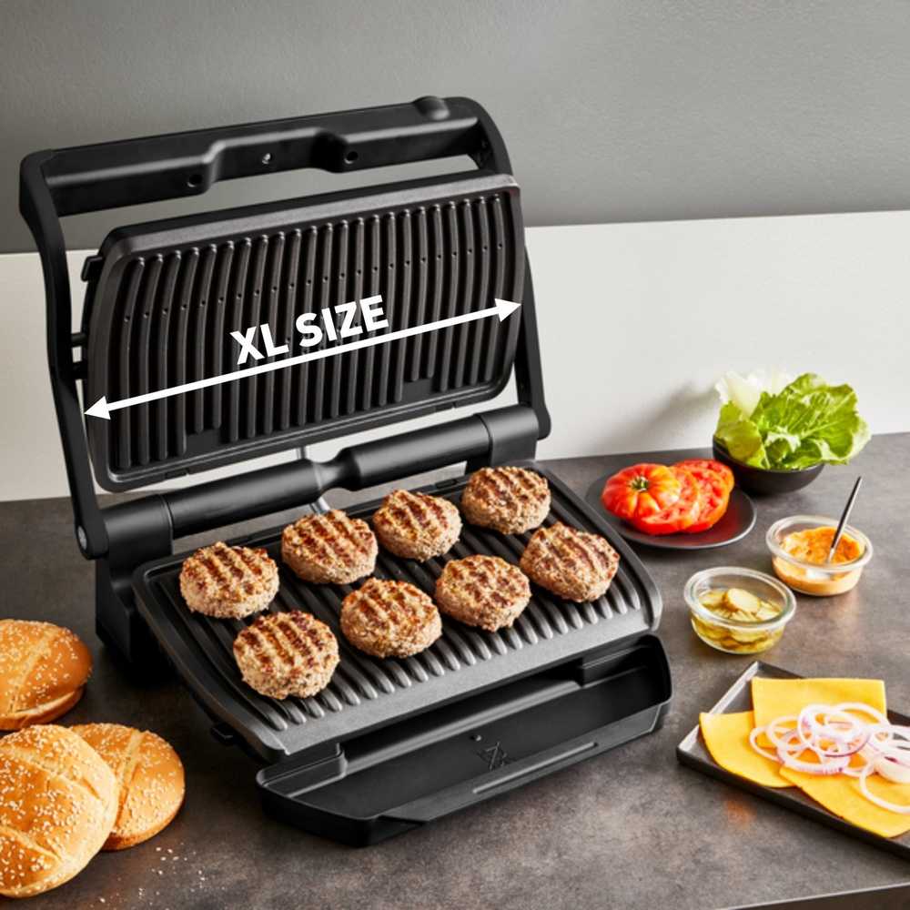 „Tefal OptiGrill+ XL GC7278“ su atnaujintu kepimo lygio indikatoriumi