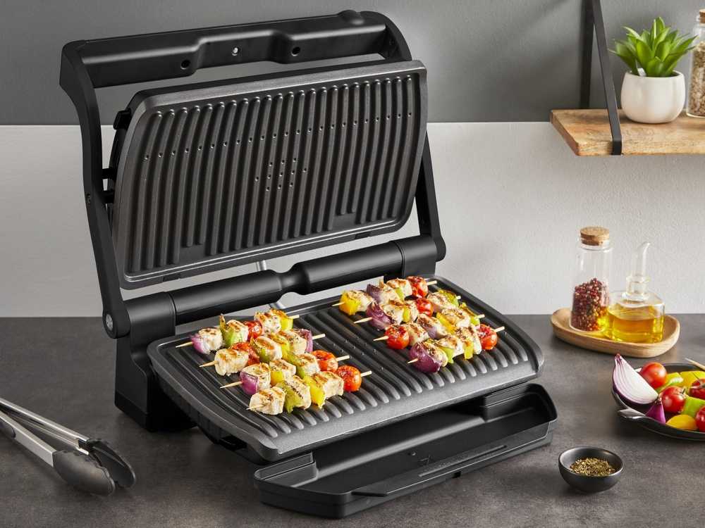 „Tefal OptiGrill+ XL GC7278“ su atnaujintu kepimo lygio indikatoriumi