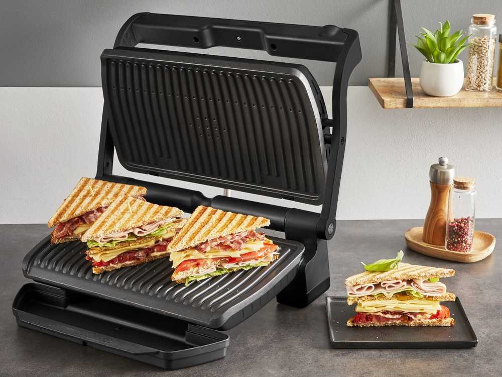 „Tefal OptiGrill+ XL GC7278“ su atnaujintu kepimo lygio indikatoriumi