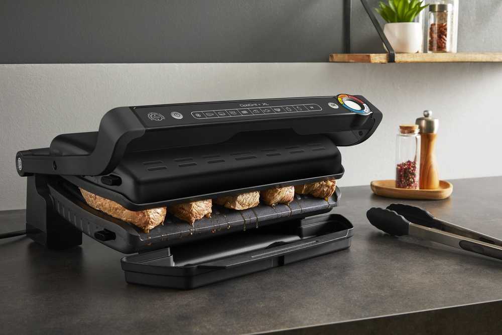 „Tefal OptiGrill+ XL GC7278“ su atnaujintu kepimo lygio indikatoriumi