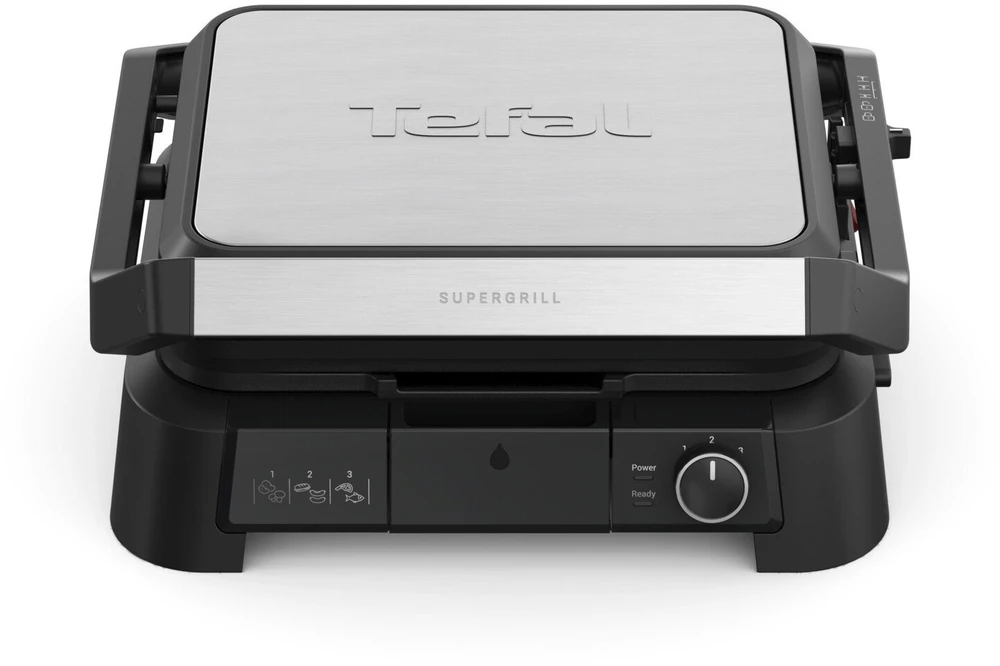 Tefal elektrinis kontaktinis grilis 3in1, 2000 W, trys temperatūros lygiai, 600 cm² plotas, GC510DE0