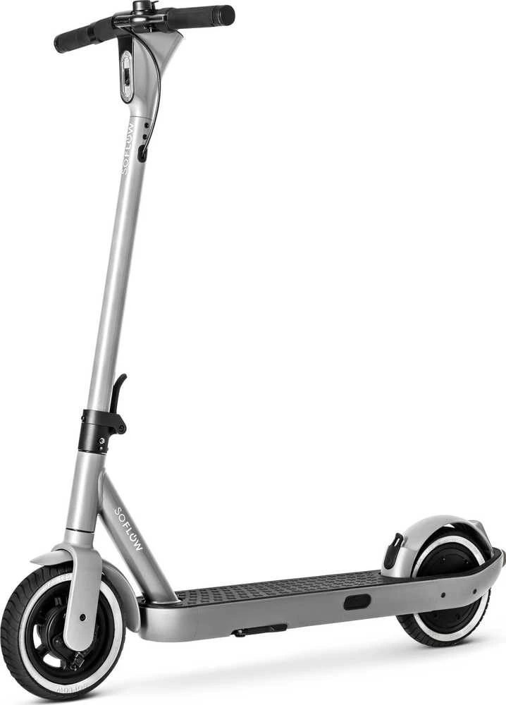 Paspirtukas elektrinė SoFlow - SO ONE+ E-Scooter 7,8 Ah sidabro pilka, su kelių legalu
