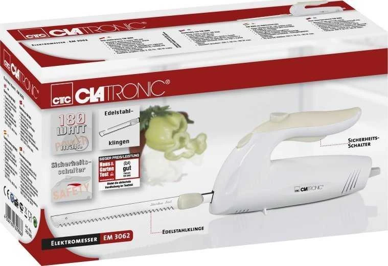 Clatronic EM 3062 elektrinis peilis Baltas 160 W