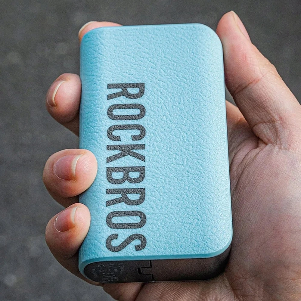 Rockbros 42520006001 Elektrinis siurblio kompresorius su skaitmeniniu ekranu kamuoliukams / balionams - Mėlyna